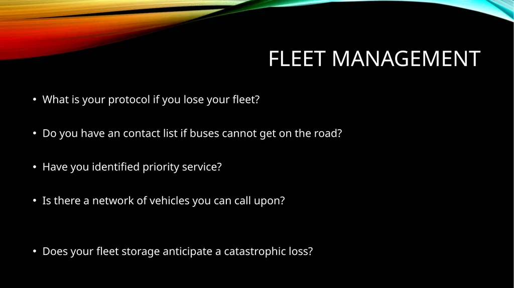 Business continuity A PROGRAM NOT A POLICY What - slide 8 of 15