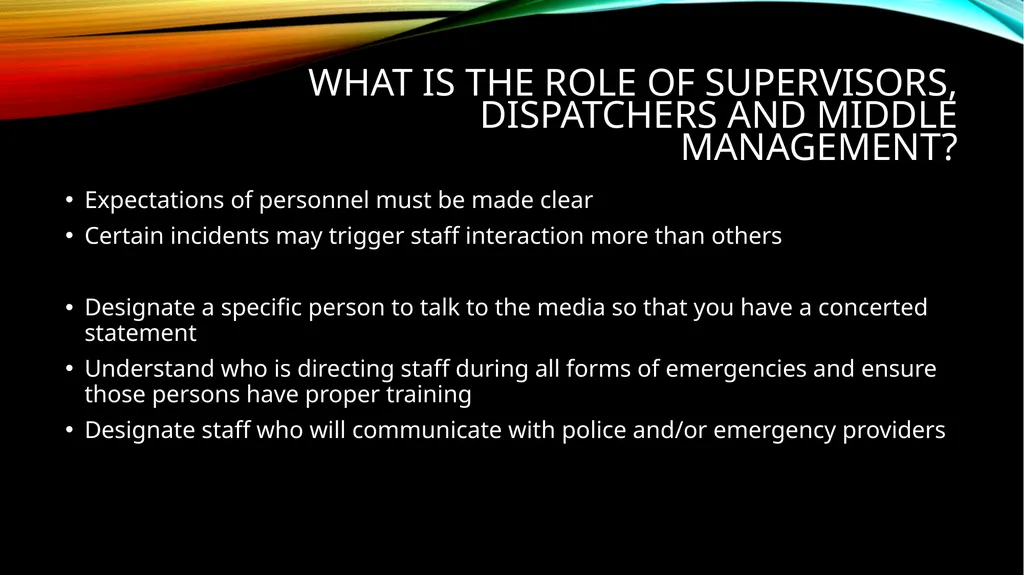 Business continuity A PROGRAM NOT A POLICY What - slide 7 of 15