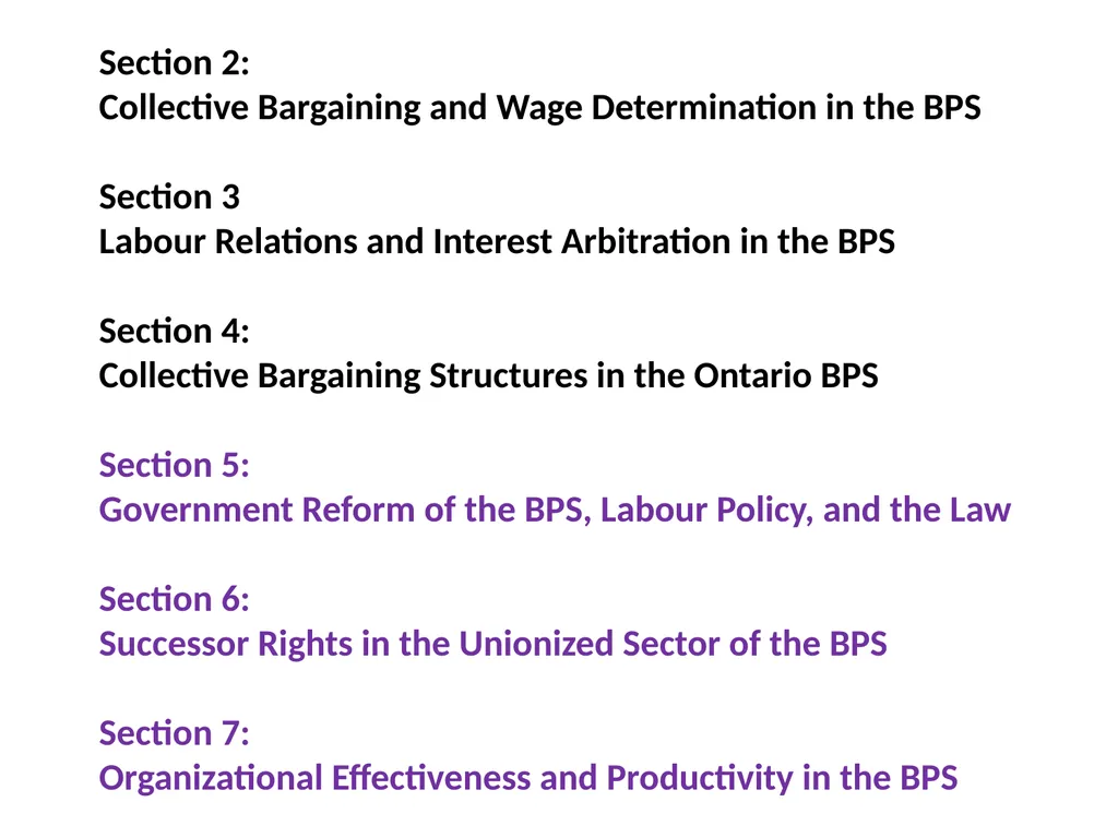 Richard P. Chaykowski and Robert S. Hickey Reform - slide 3 of 14