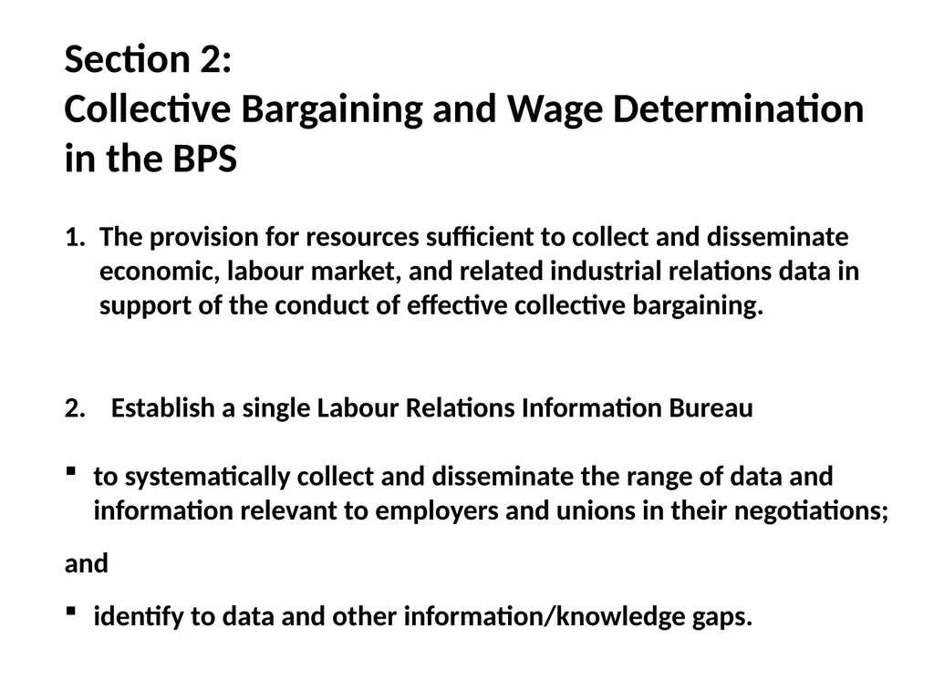 Richard P. Chaykowski and Robert S. Hickey Reform - slide 6 of 14