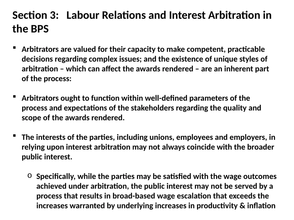 Richard P. Chaykowski and Robert S. Hickey Reform - slide 7 of 14
