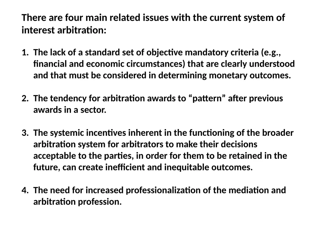 Richard P. Chaykowski and Robert S. Hickey Reform - slide 8 of 14