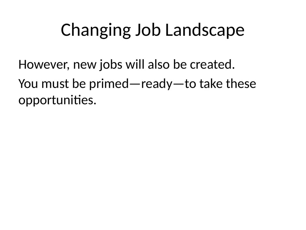 Your Major and Your Future Some Startling Facts - slide 9 of 12