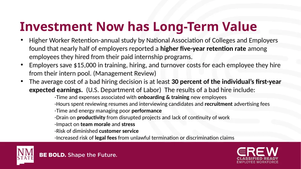 Classified Ready Employee Workforce CREW Dr. - slide 18 of 22