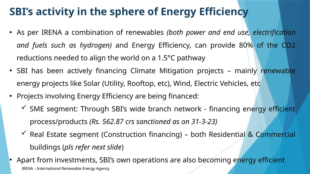 Scaling of Energy Efficiency Financing – Step - slide 3 of 5