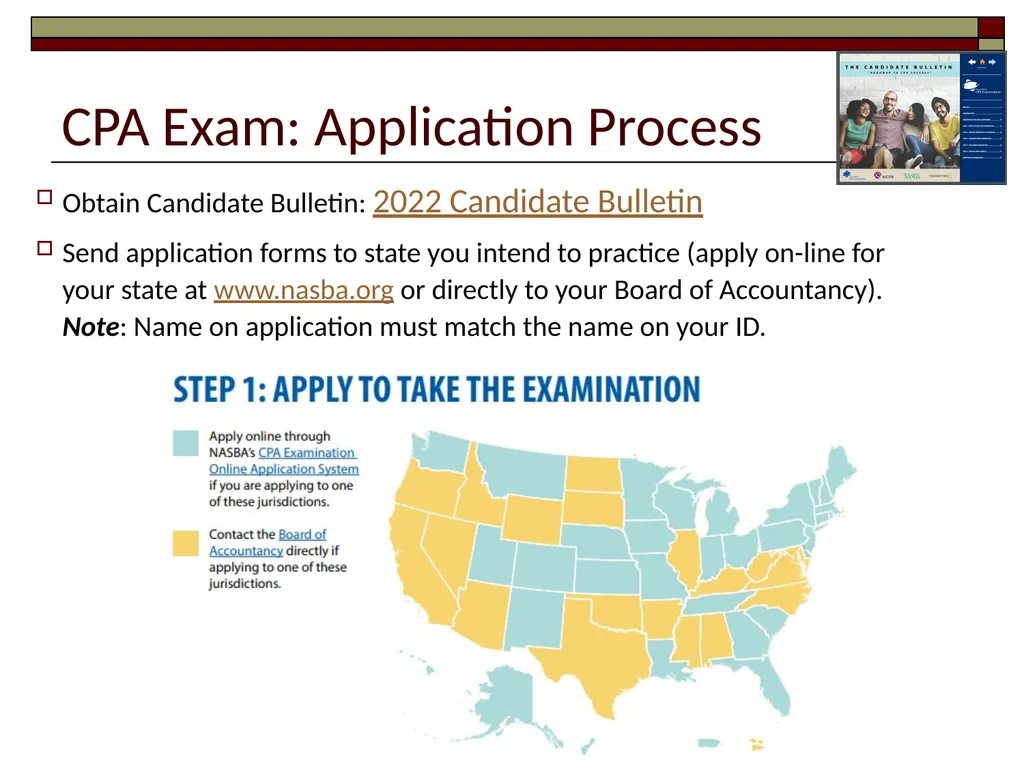 Preparing for the CPA Exam February 17, 2022 - slide 14 of 38