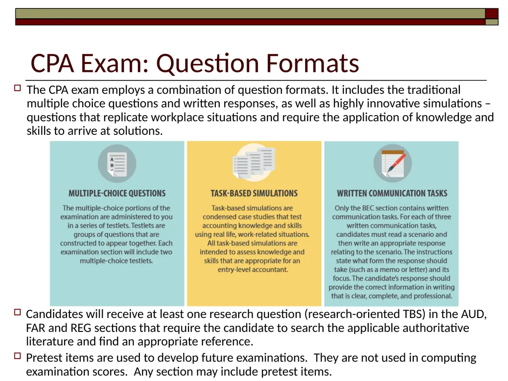 Preparing for the CPA Exam February 17, 2022 - slide 8 of 38