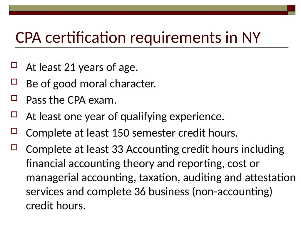 Preparing for the CPA Exam February 17, 2022 - slide 37 of 38