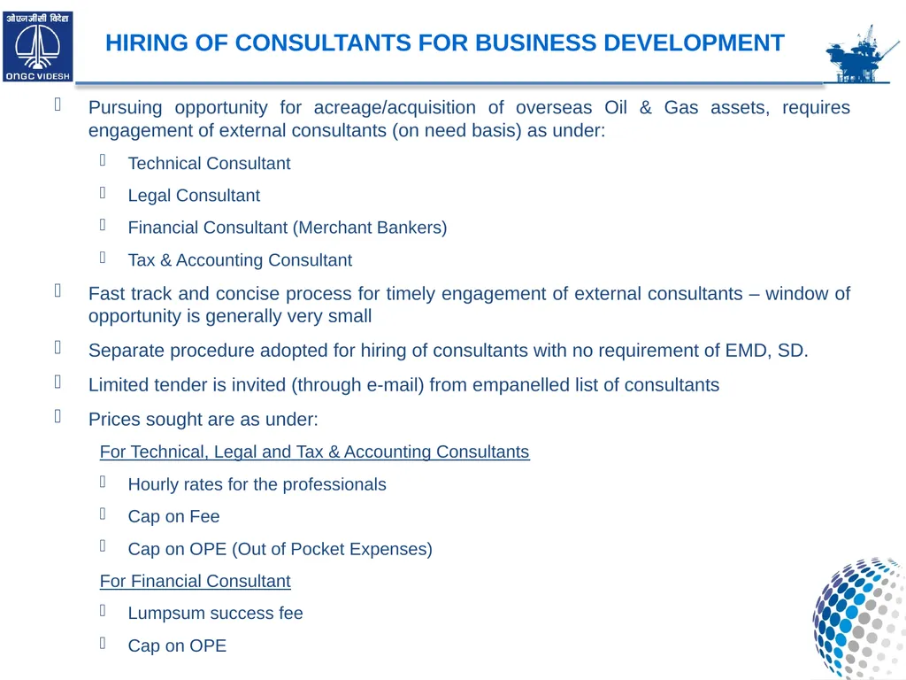 ONGC VIDESH LIMITED MATERIALS MANAGEMENT - slide 16 of 26