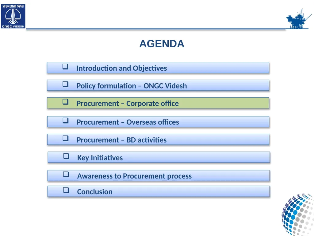 ONGC VIDESH LIMITED MATERIALS MANAGEMENT - slide 10 of 26