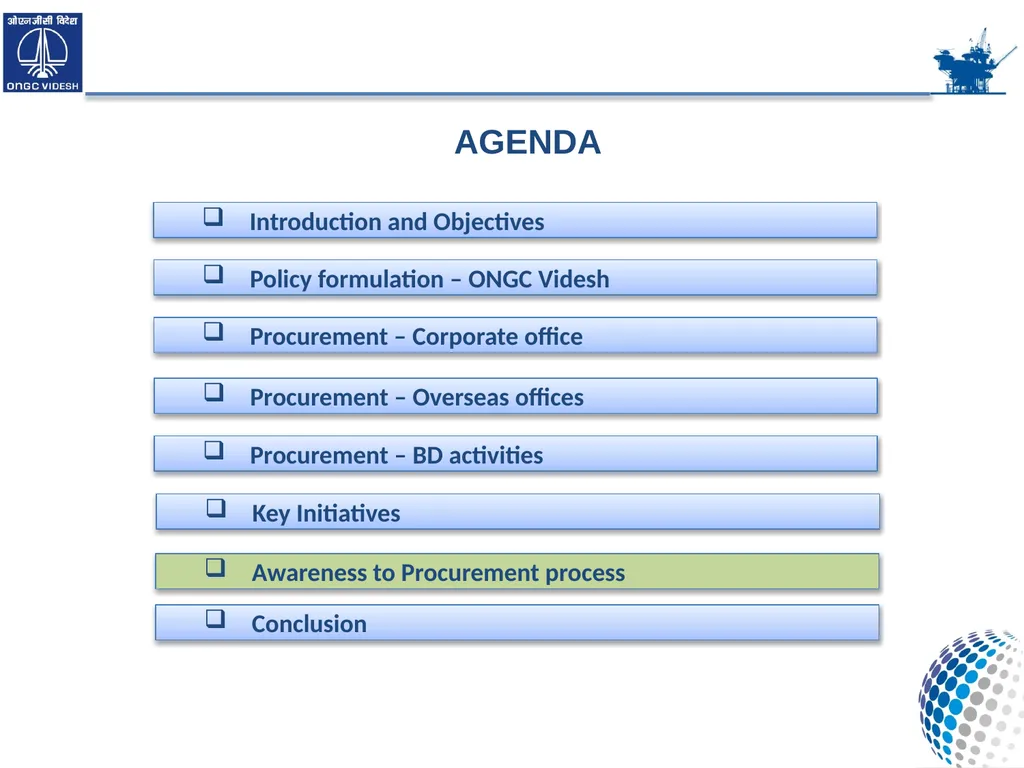 ONGC VIDESH LIMITED MATERIALS MANAGEMENT - slide 20 of 26
