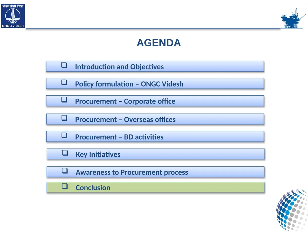 ONGC VIDESH LIMITED MATERIALS MANAGEMENT - slide 24 of 26