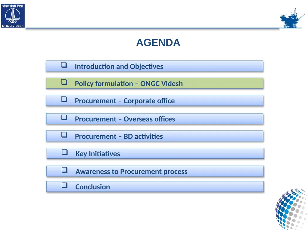 ONGC VIDESH LIMITED MATERIALS MANAGEMENT - slide 6 of 26