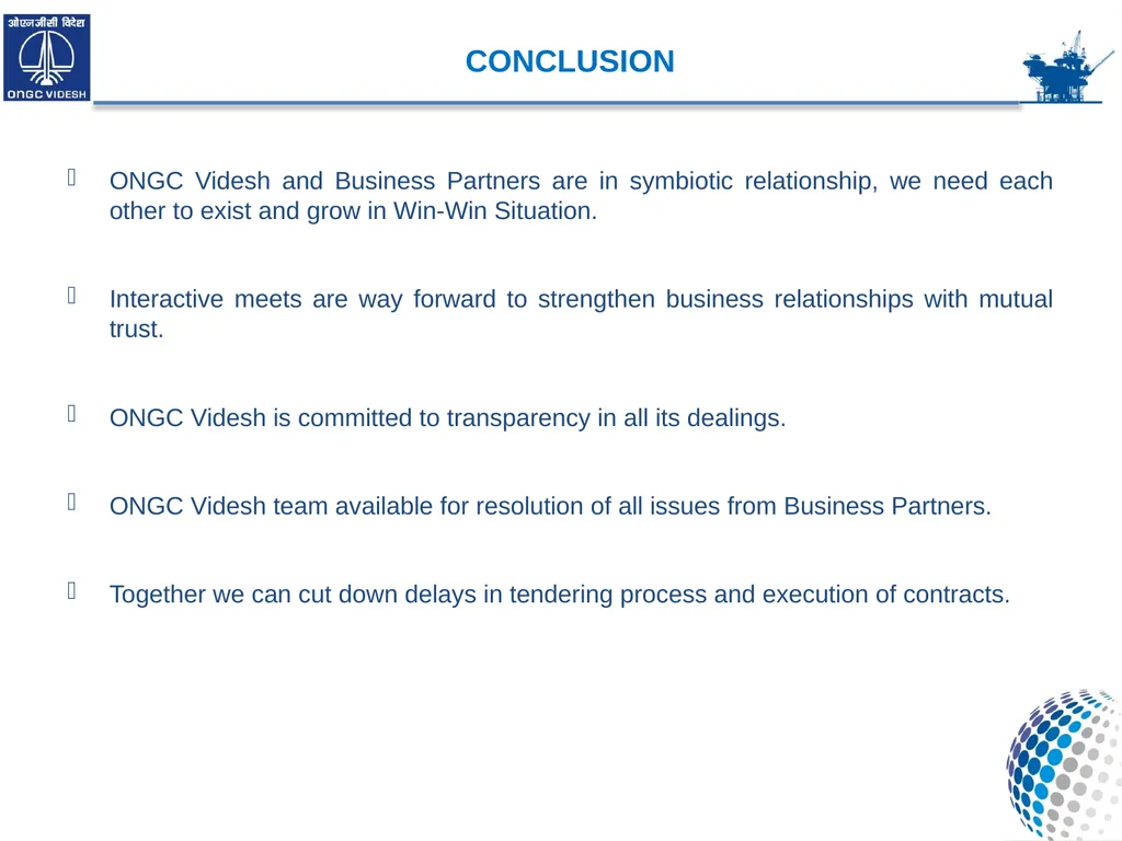 ONGC VIDESH LIMITED MATERIALS MANAGEMENT - slide 25 of 26