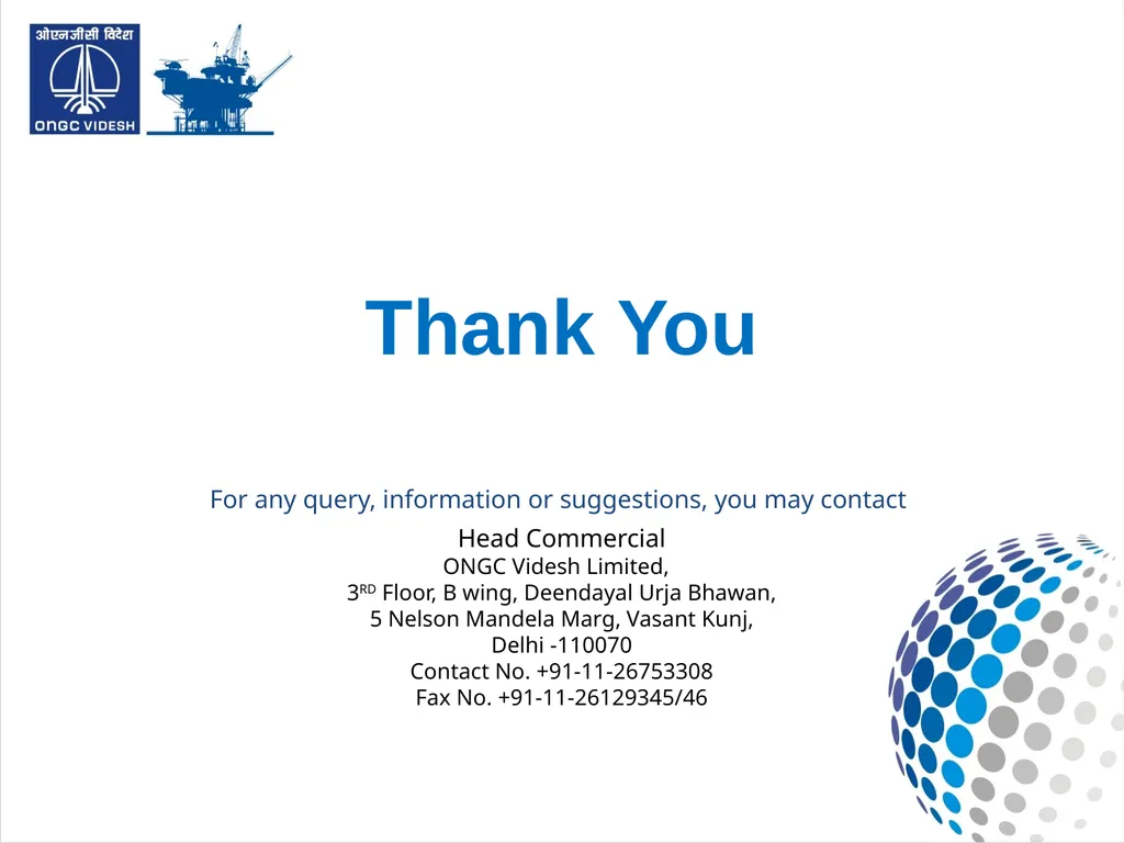 ONGC VIDESH LIMITED MATERIALS MANAGEMENT - slide 26 of 26