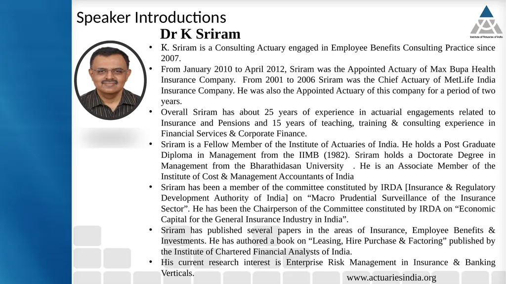 8th Capcity Building Webinar in Retirement - slide 5 of 41