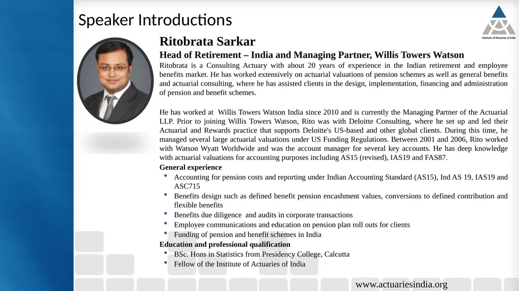 8th Capcity Building Webinar in Retirement - slide 6 of 41