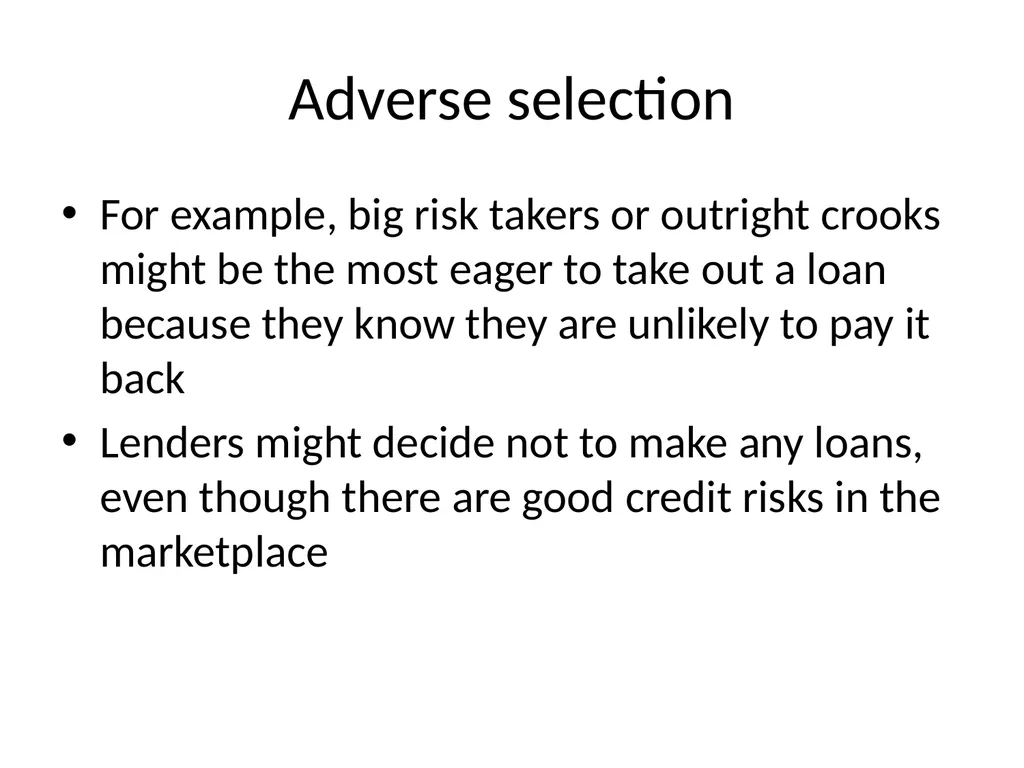 Why do financial institutions exist? Basic facts - slide 19 of 45