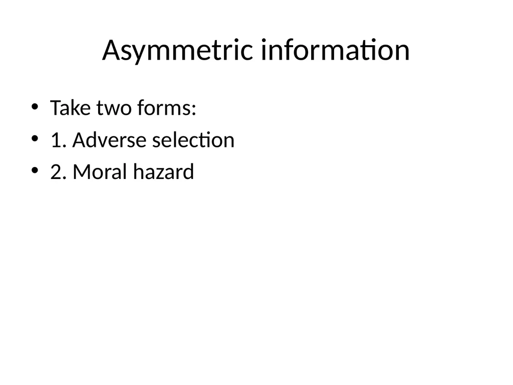 Why do financial institutions exist? Basic facts - slide 17 of 45