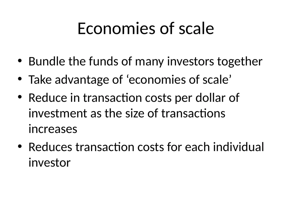 Why do financial institutions exist? Basic facts - slide 11 of 45