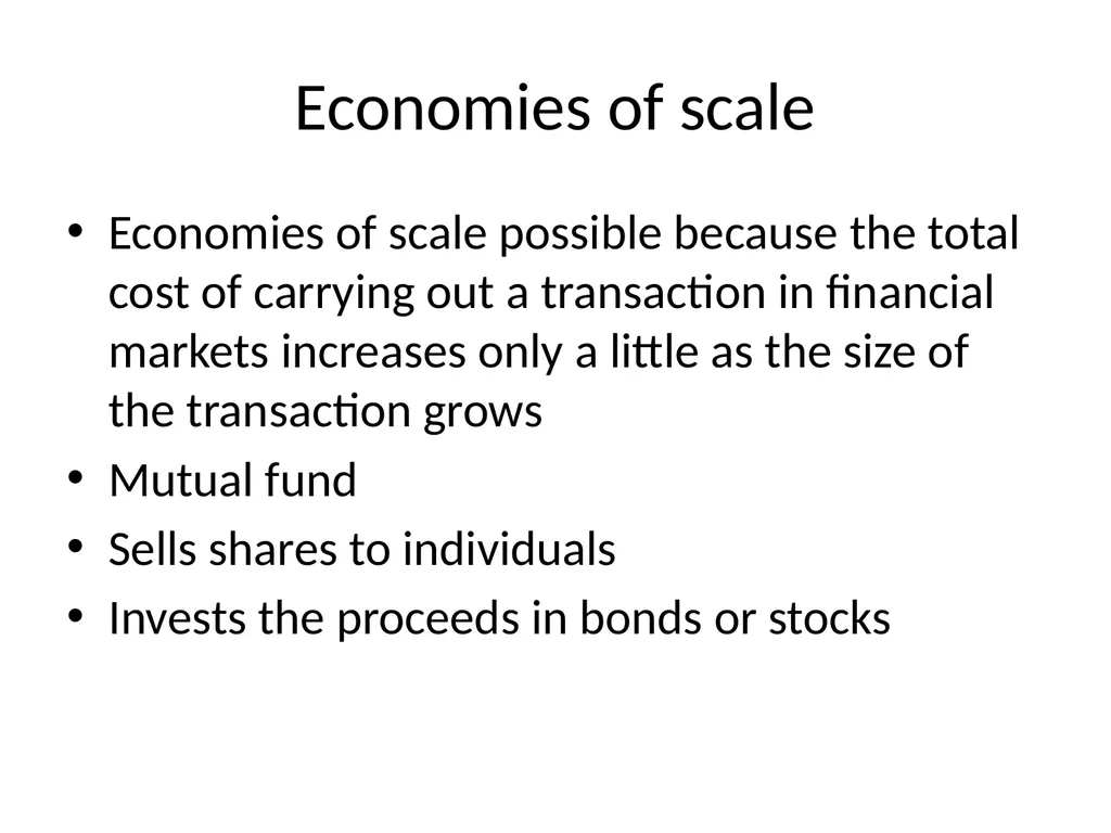 Why do financial institutions exist? Basic facts - slide 12 of 45