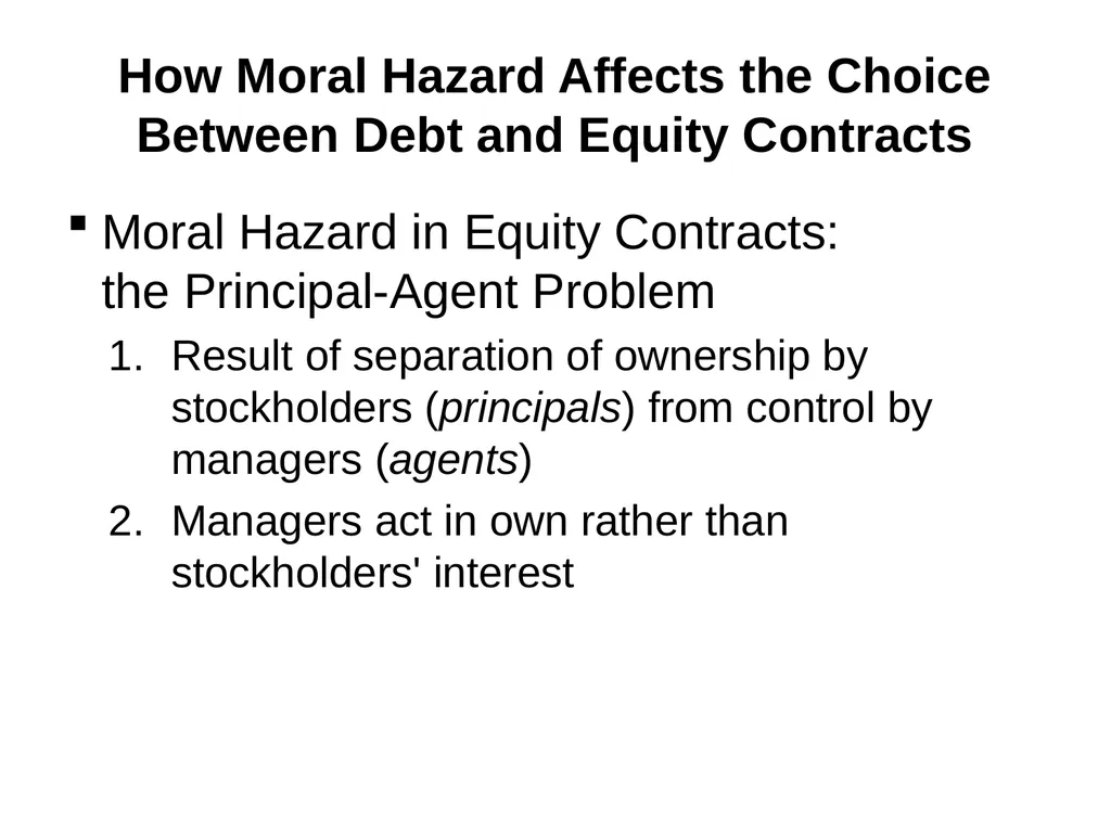 Why do financial institutions exist? Basic facts - slide 30 of 45