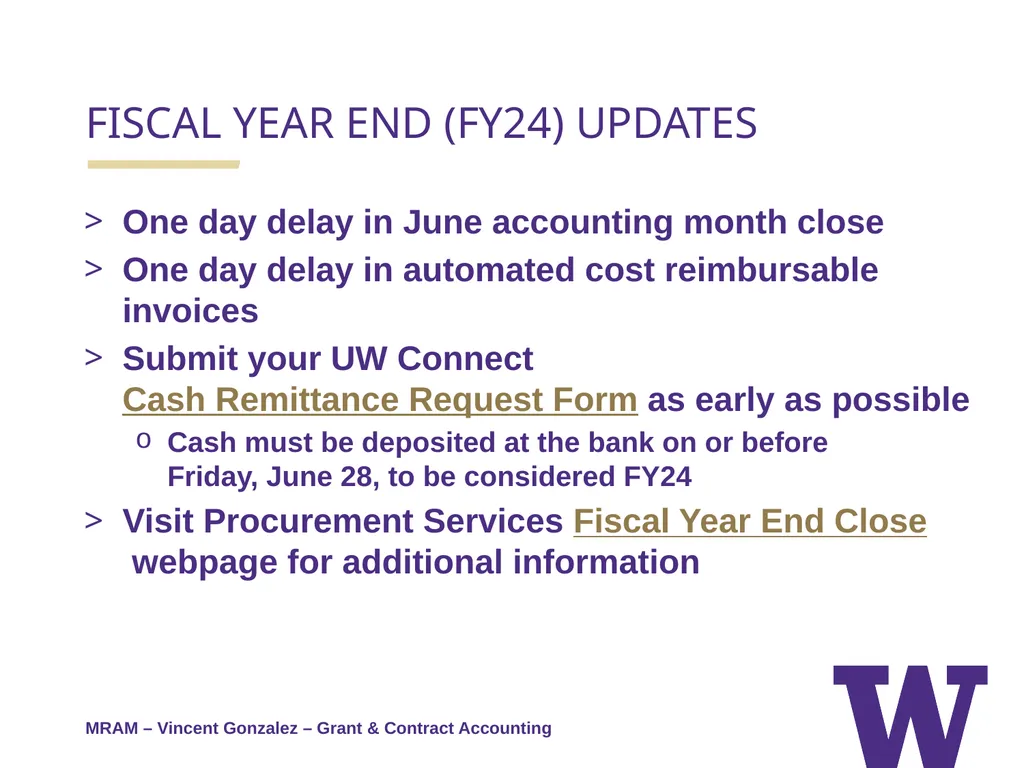 REMINDERS: Award Setup & Modification Requests - slide 14 of 39