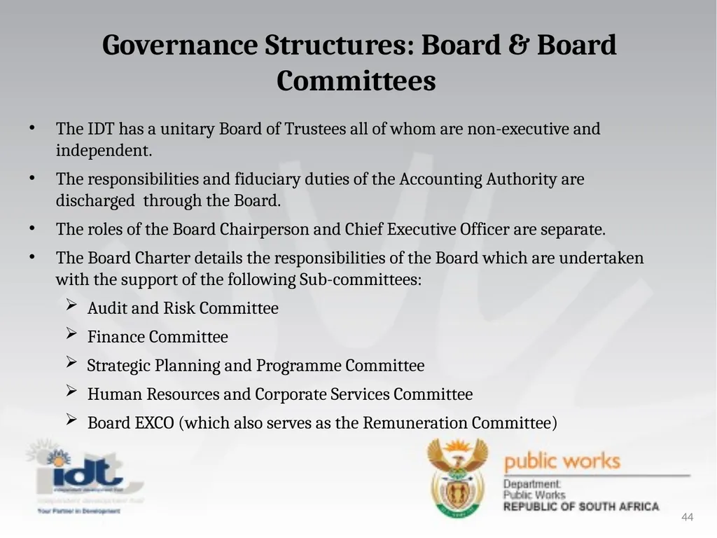 2015/16 Annual Report presentation to the - slide 44 of 64