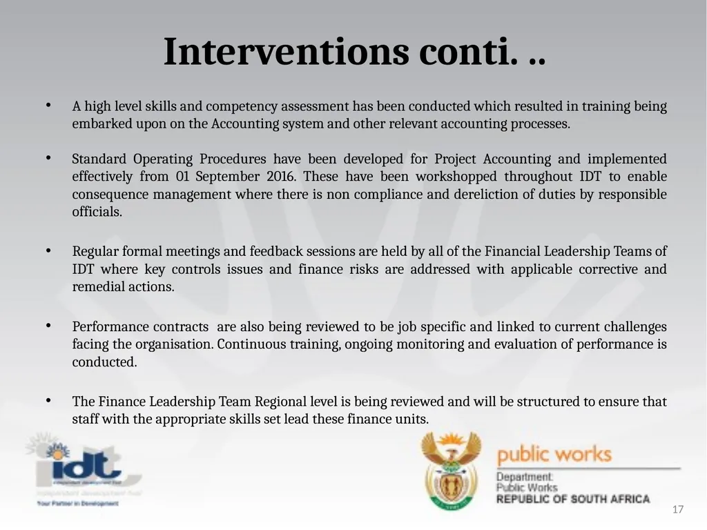 2015/16 Annual Report presentation to the - slide 17 of 64