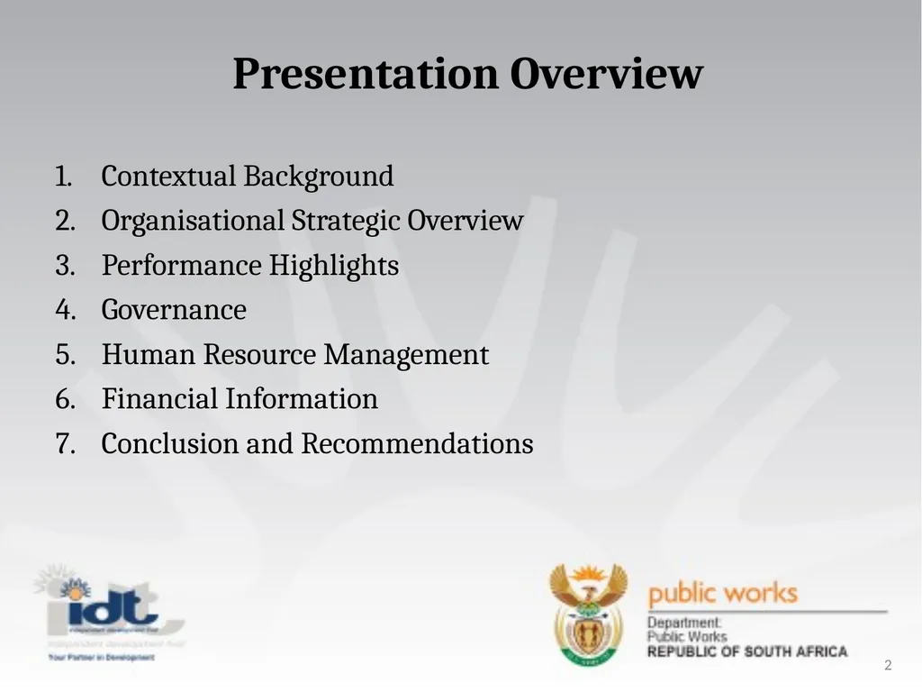 2015/16 Annual Report presentation to the - slide 2 of 64