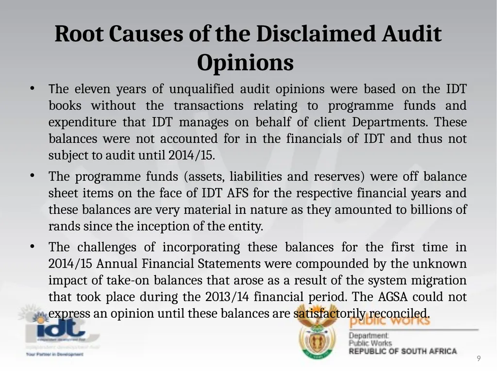 2015/16 Annual Report presentation to the - slide 9 of 64