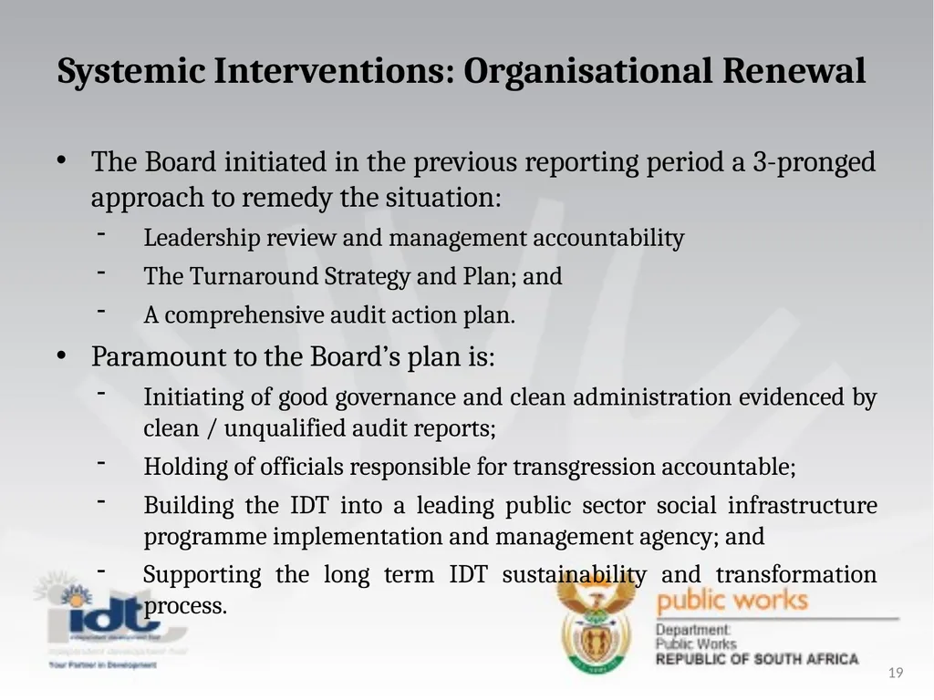 2015/16 Annual Report presentation to the - slide 19 of 64