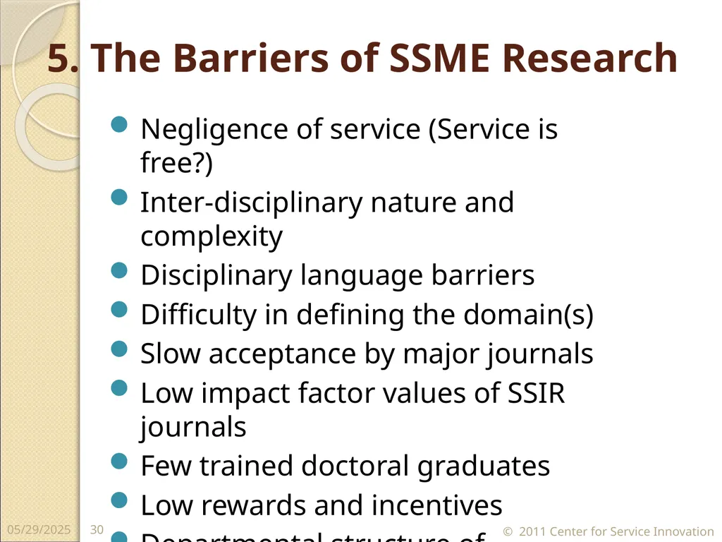 Copyright © E.Y.Li 1 2018/7/16 Domains of Service - slide 30 of 32