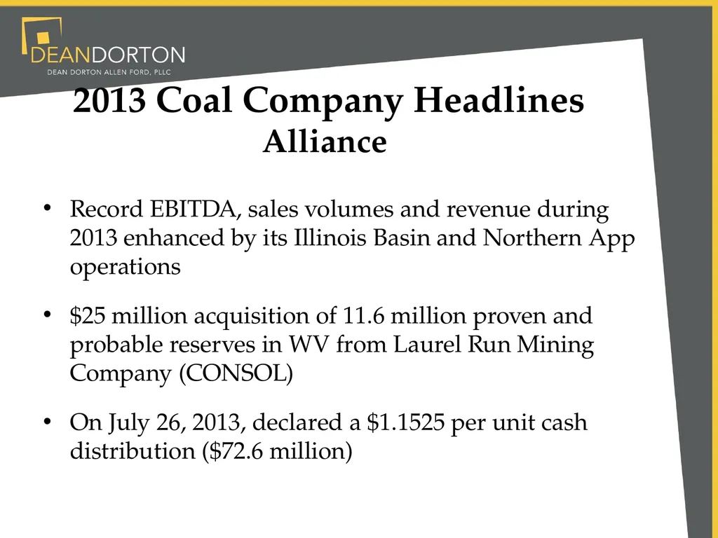 Accounting & Market Changes Impacting Mining - slide 9 of 22