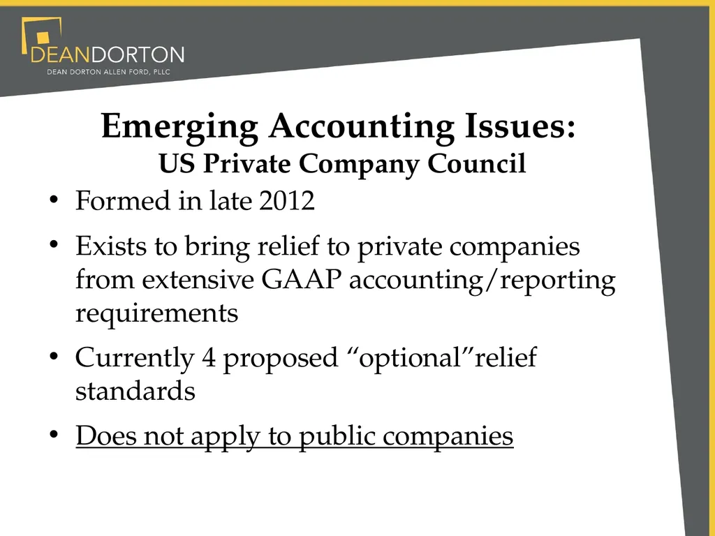 Accounting & Market Changes Impacting Mining - slide 18 of 22