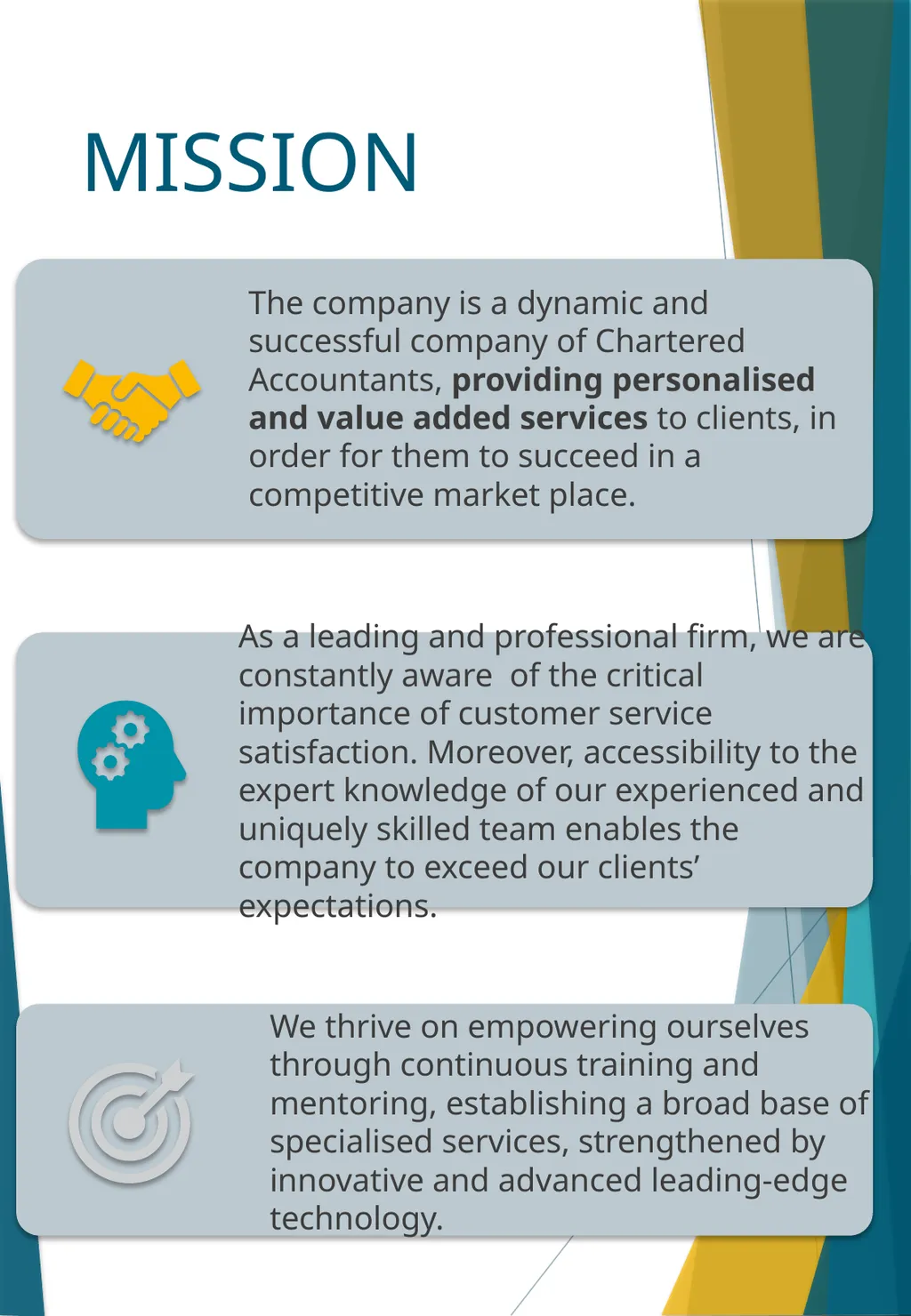 BUSINESS PROFILE Firm OVERVIEW Established in - slide 8 of 24