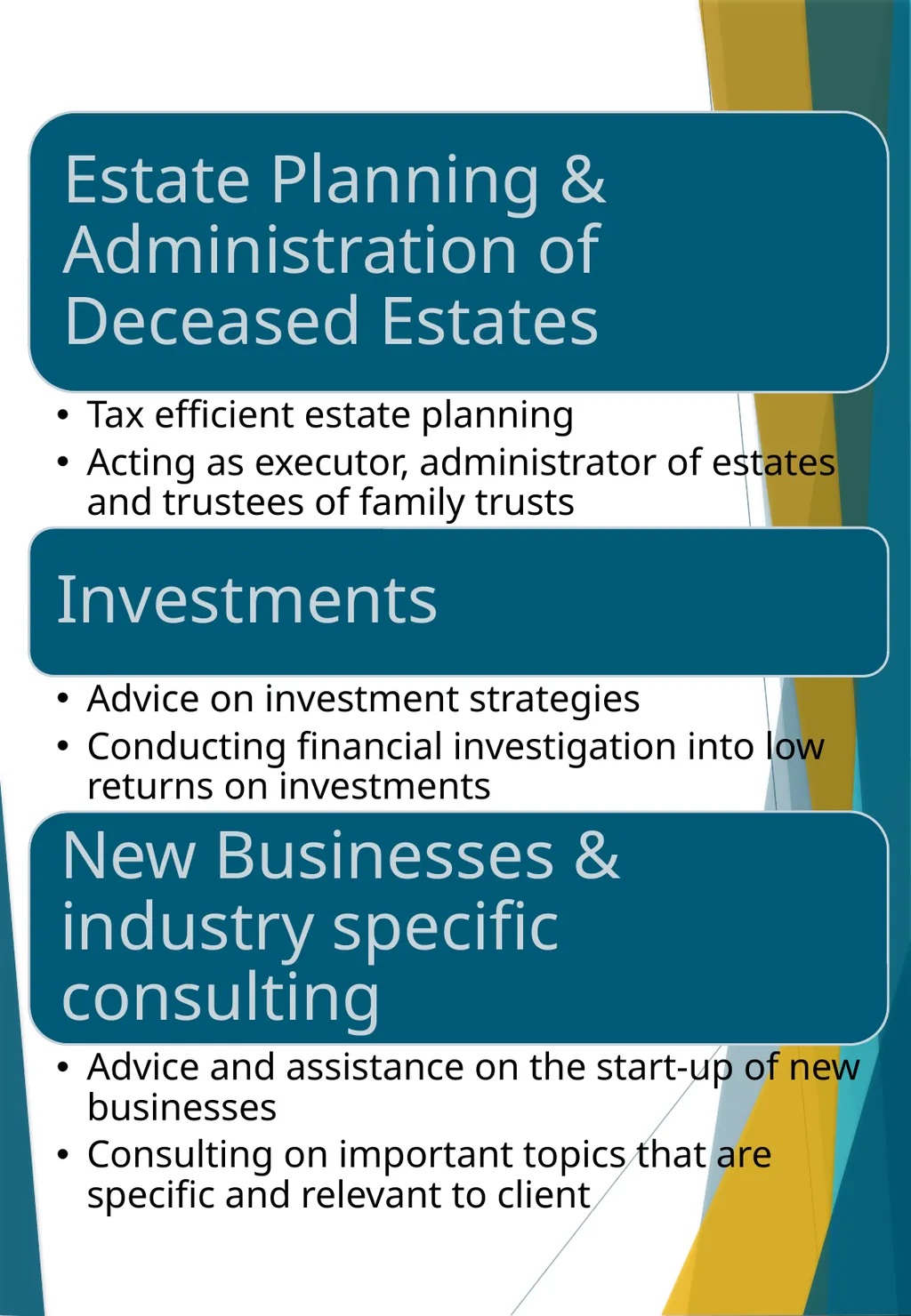 BUSINESS PROFILE Firm OVERVIEW Established in - slide 20 of 24