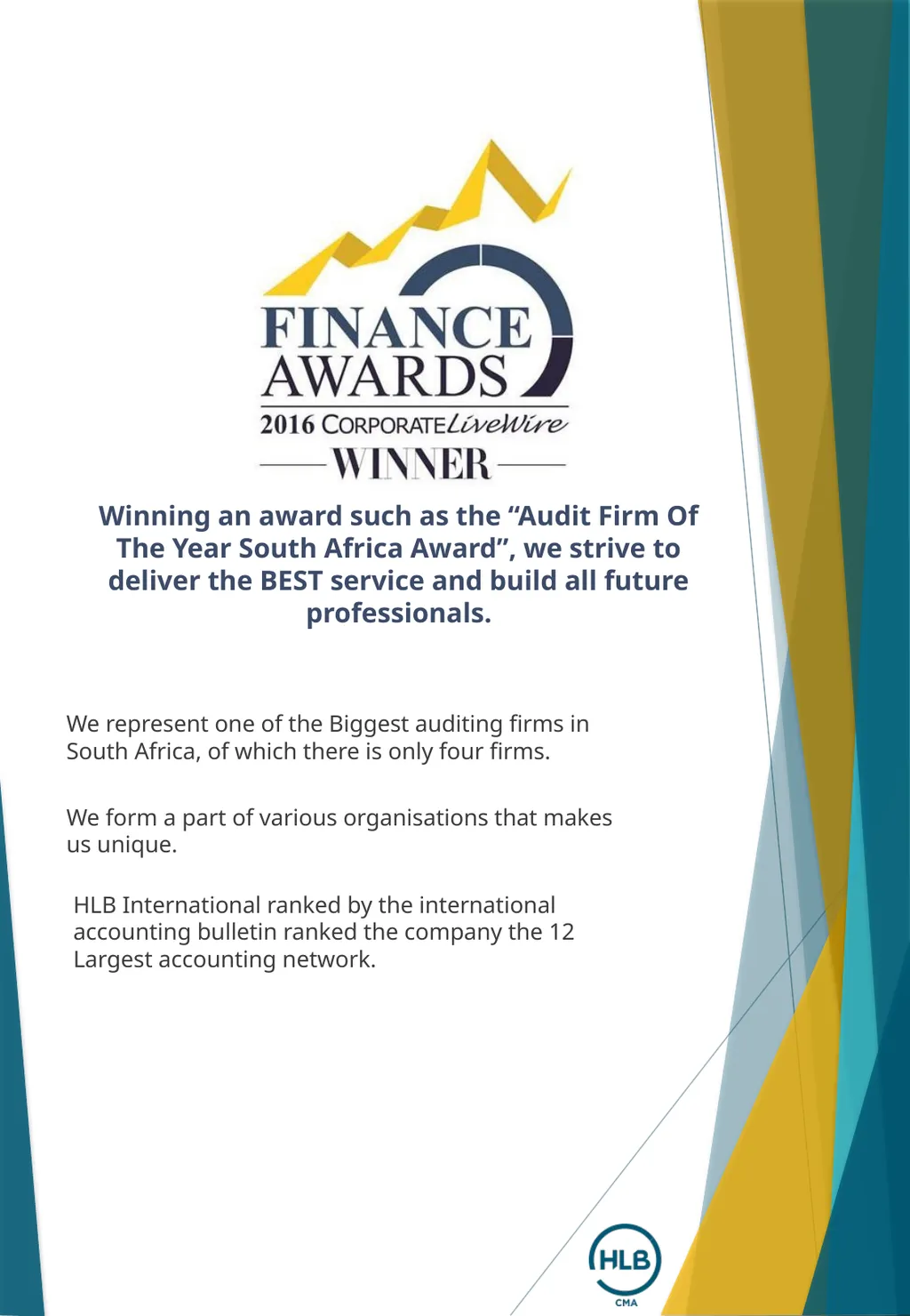 BUSINESS PROFILE Firm OVERVIEW Established in - slide 3 of 24