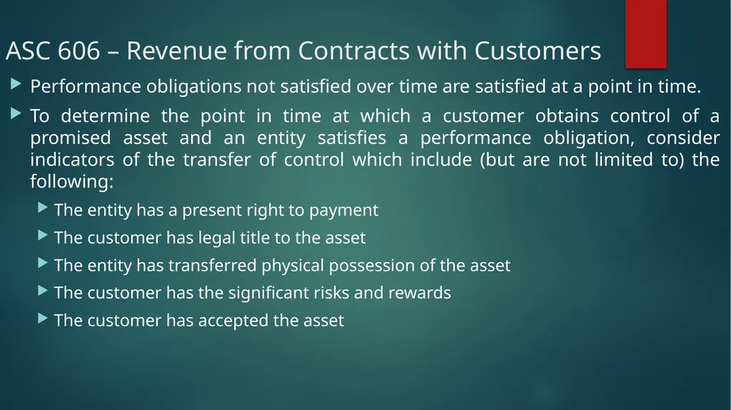 Major Accounting Issues for Clubs John D. Daum, - slide 20 of 49