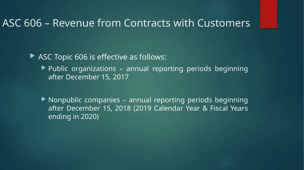 Major Accounting Issues for Clubs John D. Daum, - slide 26 of 49