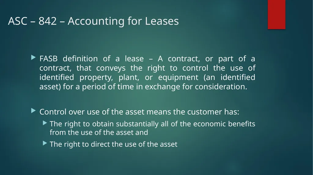 Major Accounting Issues for Clubs John D. Daum, - slide 29 of 49