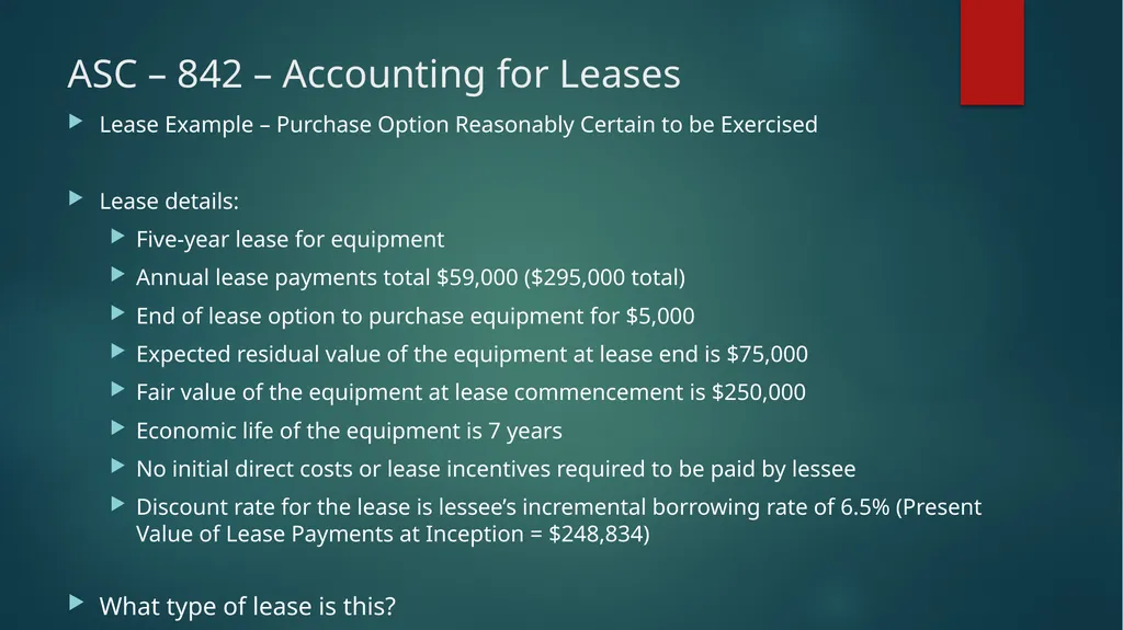 Major Accounting Issues for Clubs John D. Daum, - slide 40 of 49