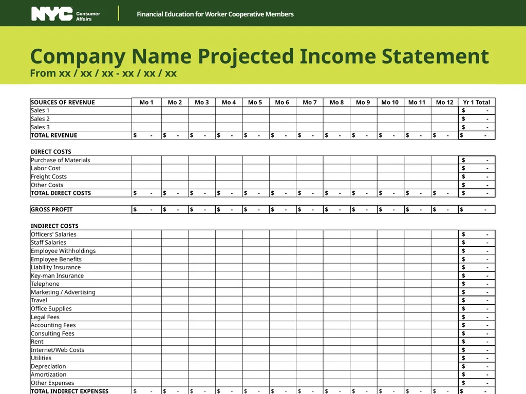 Financial Education for Worker Cooperative Members - slide 13 of 14