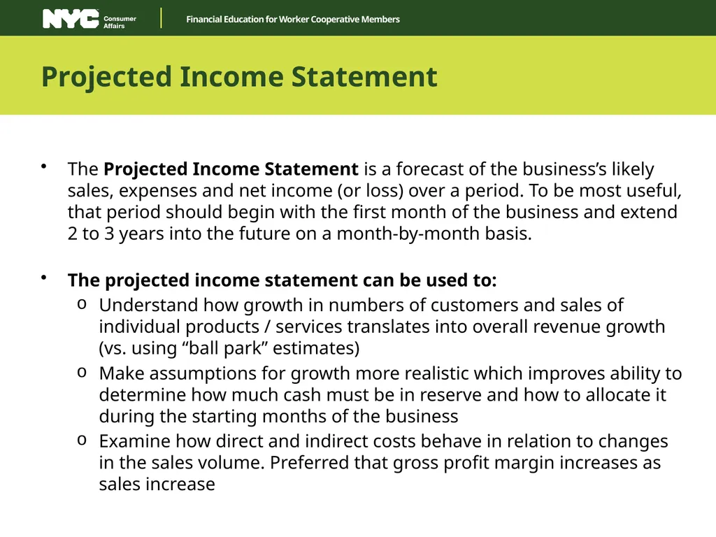 Financial Education for Worker Cooperative Members - slide 12 of 14