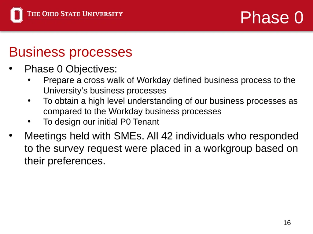 Financial ERP Update Administrative Professionals - slide 16 of 22