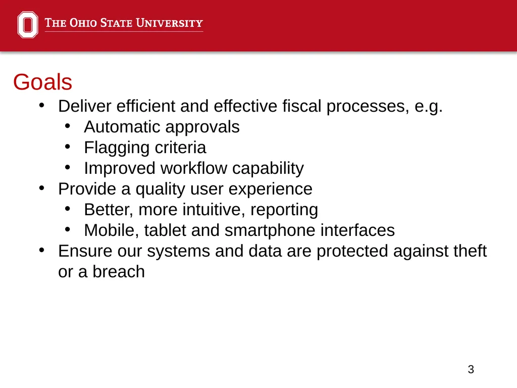 Financial ERP Update Administrative Professionals - slide 3 of 22