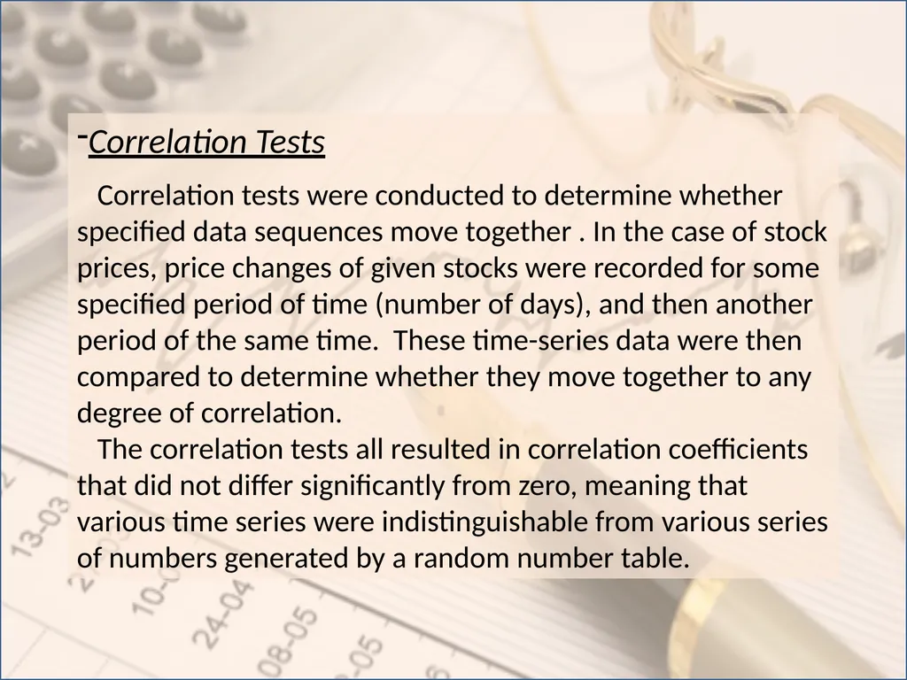 Portfolio Analysis Topic 12 I. Efficient Market - slide 4 of 36