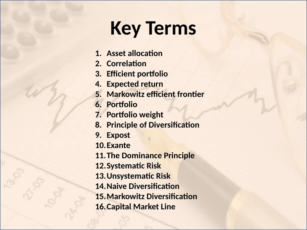 Portfolio Analysis Topic 12 I. Efficient Market - slide 32 of 36