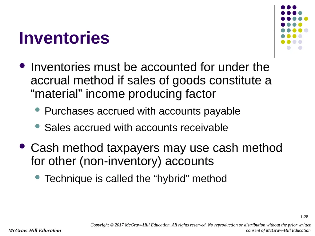 Chapter 1 Business Income, Deductions, and - slide 28 of 36