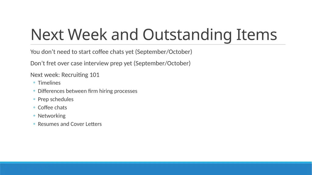 Consulting 101 Session 1: What is consulting? - slide 13 of 14